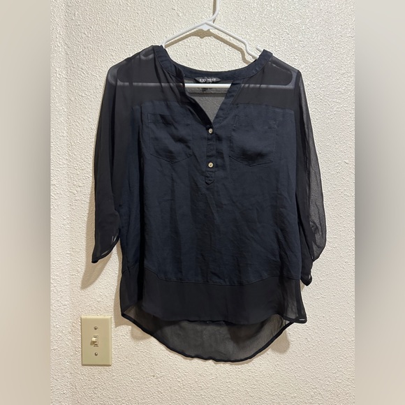 Lot of 3 Black Express Blouse XS - Picture 8 of 11